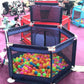 Baby Play Fence – Safe Multifunctional Playpen with Steel Support