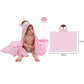 MICHLEY Lion Bamboo Baby Bath Towel Hooded Newborn Cute Cartoon Toddler Infant Bathrobe Shower Unisex For Kids Girls Boys 0-5T