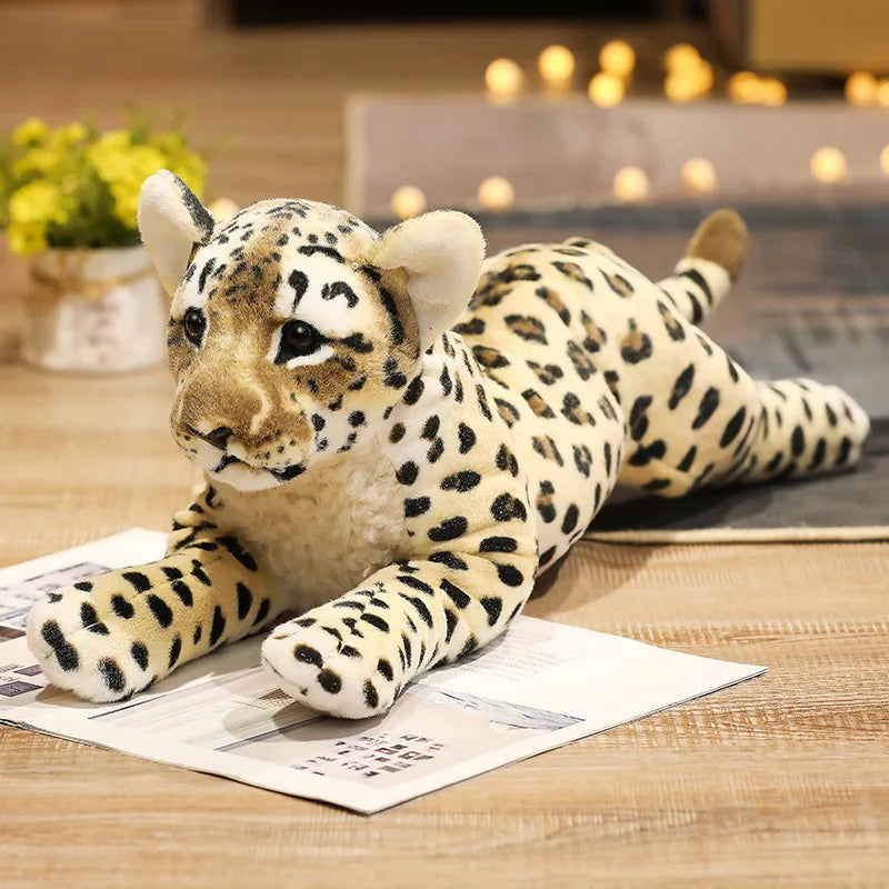 Lion, Tiger & Leopard Plush – Soft Stuffed Toy for Kids