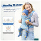 Baby Travel Shoulder Strap, 4-in-1 Seat Cushion, Convertible Back Seat, Portable Hands-Free Shoulder Strap