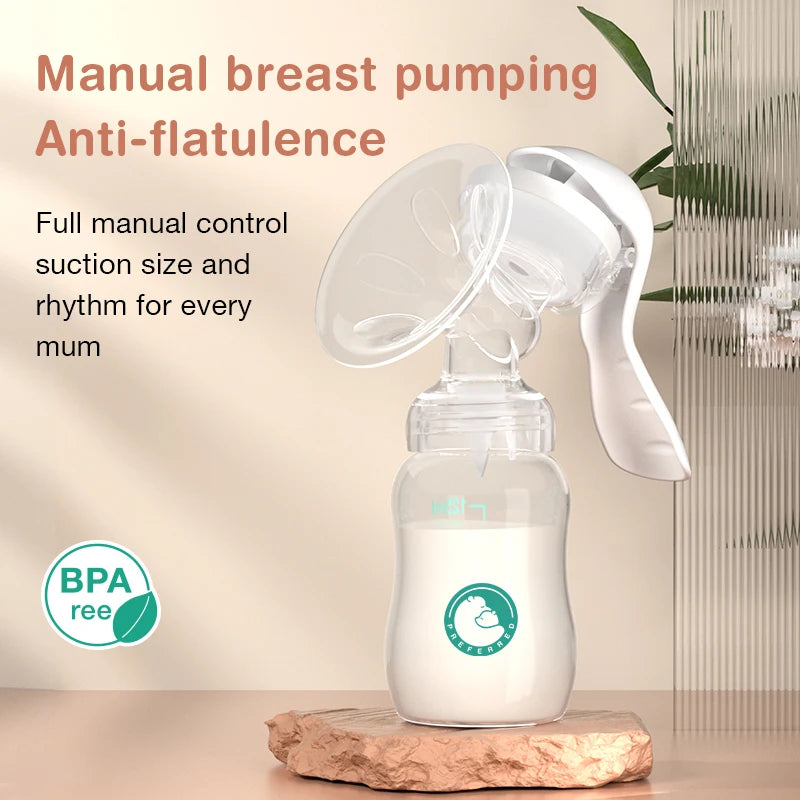 Dr.Isla Breast Pump Baby Nipple Manual Suction Milk Pump