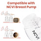 NCVI Breast Milk Storage Bottles, Baby Bottles with Nipples and Travel Caps, Anti-Colic, BPA Free, 2 Count
