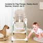Baby Hight Chair Cushion For Peg Perego Siesta Zero3 Baoneo Kosmic Jane PU Leather Seat Cover With Padding Comfortable For Kids