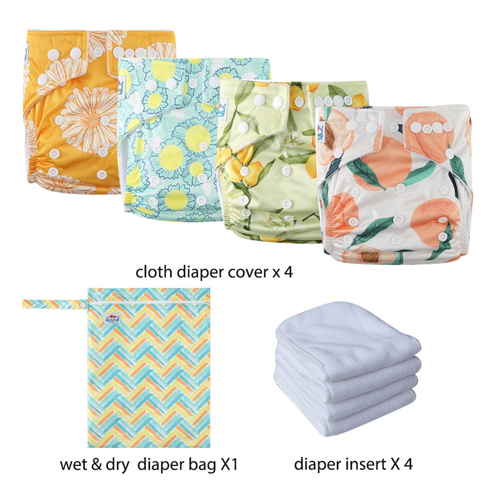 Babyland Waterproof Cloth Diaper Kit