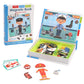 Funny Children's Intelligent Magnetic Book 3D Cartoon Puzzles Jigsaw Brain Training Game Educational Toys for Kids Gift Xmas Toy