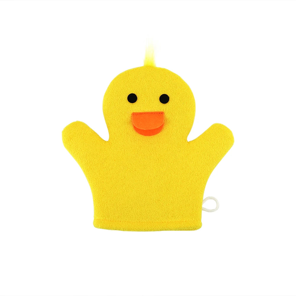 Children's Cartoon Bathing Gloves Fun And Entertaining Mitts for Bath Time