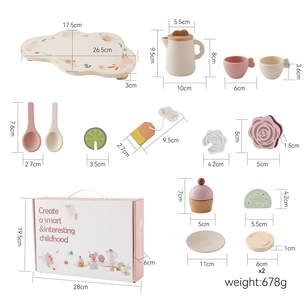Montessori Teapot Set – Pretend Play Fun!