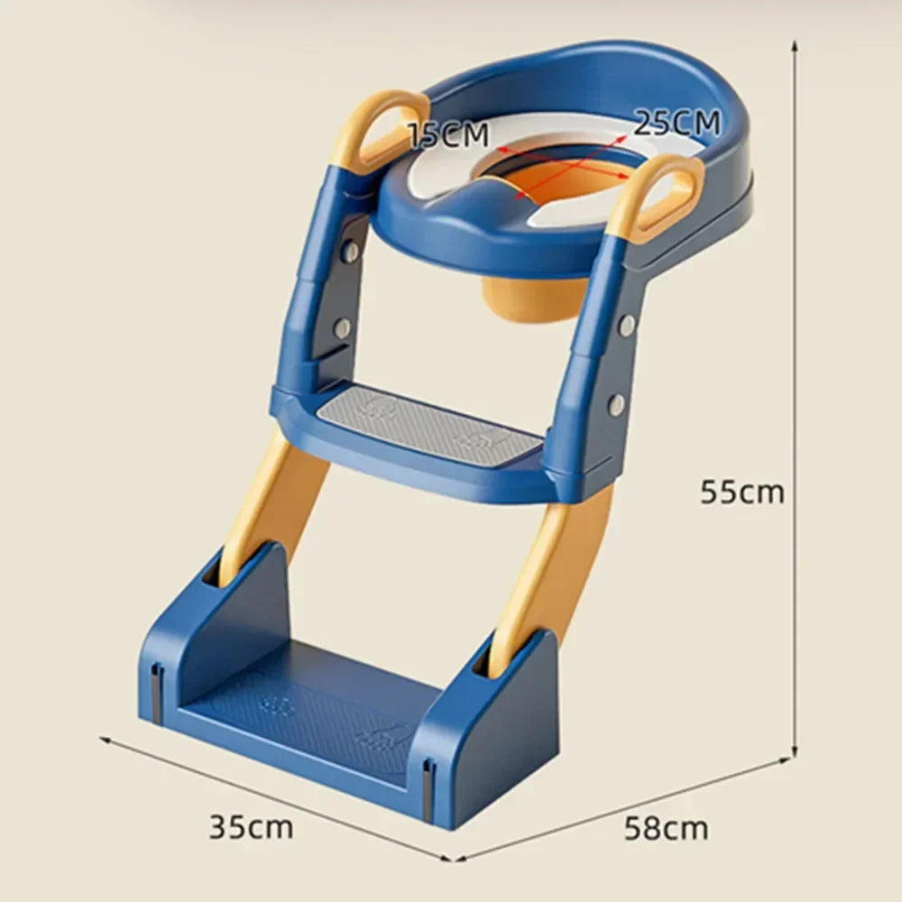 Upgraded Portable Potty Seat – Foldable Training Stool for Kids
