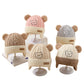 Cute Bear Knit Hat – Warm Baby Winter Cap
