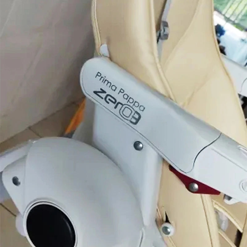 Baby Seat Cushion For Peg Perego Siesta Prima Pappa Zero3 High Chair Children Growth Chair PU Leather Cover Dinner Chair Cover