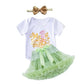 Baby Girl Birthday Set – Tutu Skirt & Headband for 1Y+