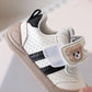 2025 Fashion Toddler Shoes For Baby PU Leather Infant Girl's Sneakers Soft-soled Ergonomics Newborn Boy's Sport Shoes First Step