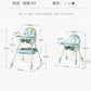 Baby Highchair Dining Chair Baby Eating Foldable Seat Multifunctional Lift Baby Dining Table Chair