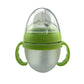 BPA Free 100% Food Grade manufacturers 16oz smart hands free baby silicone milk feeding baby bottle