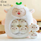Cute Animal Plush Bag – Mini Stuffed Dolls