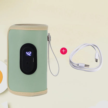 Universal Baby Bottle Warmer Water Formula Milk Warmer Baby Bag USB Nursing Bottle Heater Portable Thermal Bag for Travel