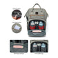 LEQUEEN Waterproof Diaper Bag – Large Capacity Maternity Organizer