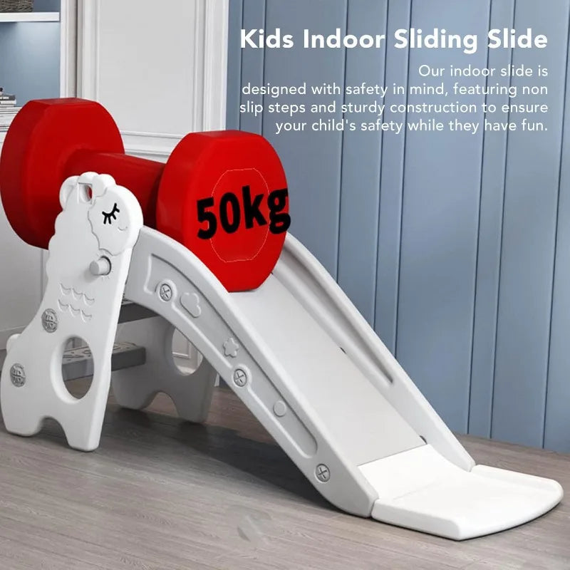 Sheep Toddler Slide – Foldable, Indoor/Outdoor, 6mo–2yrs