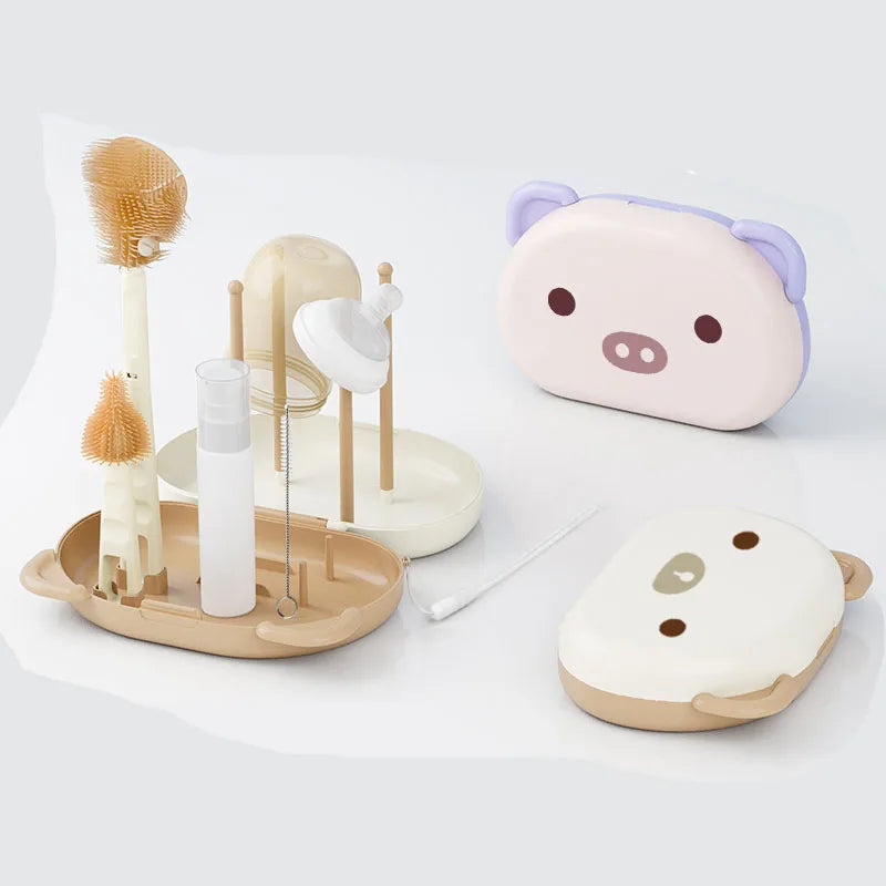 Baby feeding cup stand milk bottle drying rack nippler drainer pacifier holders hangers infant teats dryer escurridor biberones