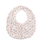 Flower Print Baby Bib Stuff Cotton Adjustable Snap Bandana Scarf for Kids Newborn Boys Girls Feeding Saliva Towel Burp Cloth