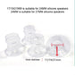 Silicone Flange Insert Breast Shield 17/19/21mm for 24mm 27mm 30mm Breast Pump J60B