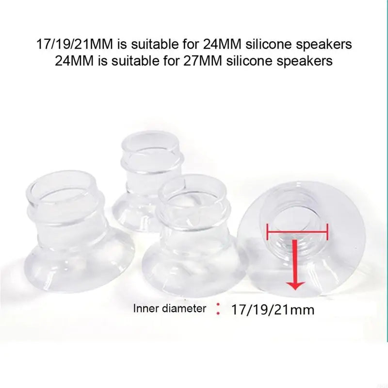 Silicone Flange Insert Breast Shield 17/19/21mm for 24mm 27mm 30mm Breast Pump J60B