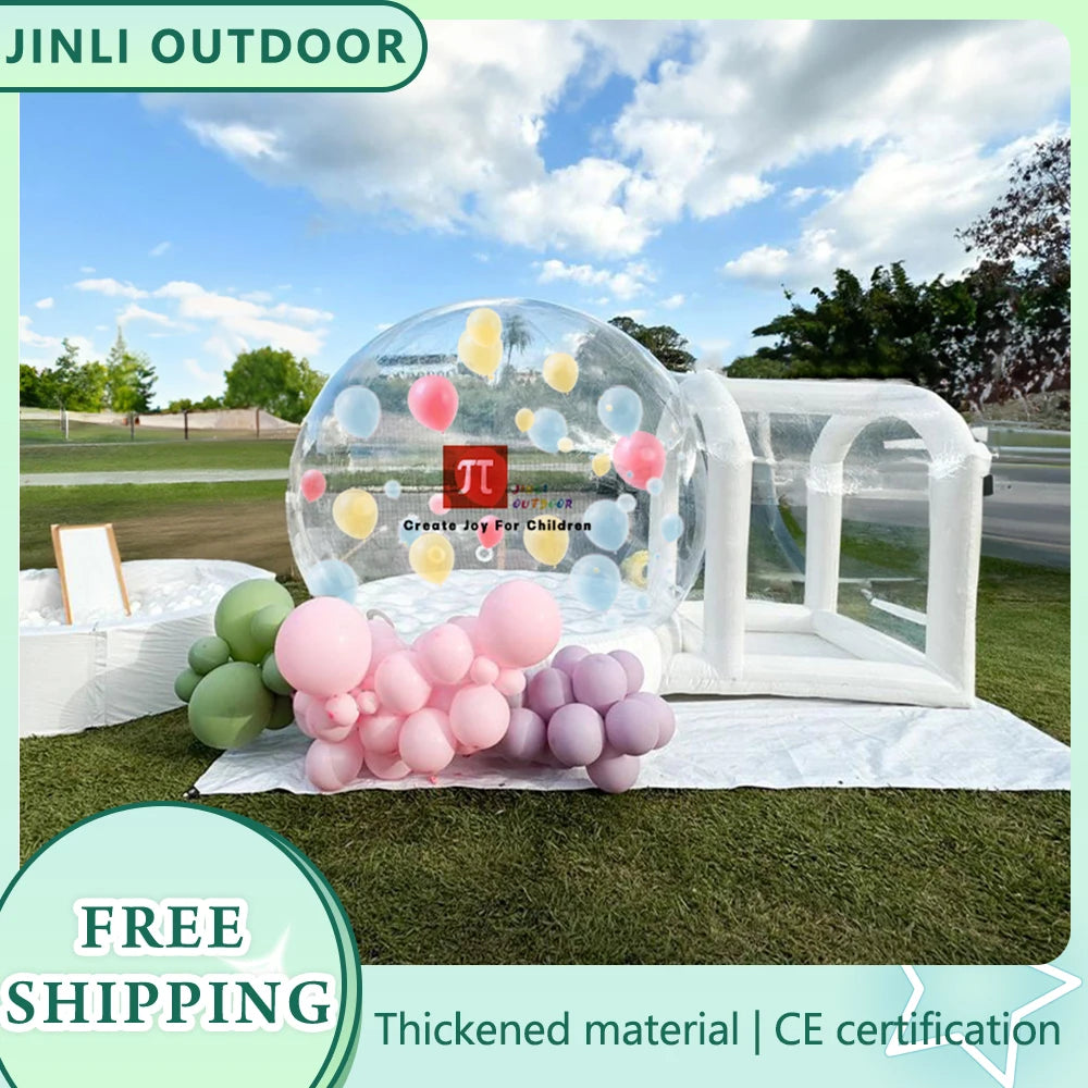 Transparent Inflatable Dome Tent – Birthday & Play