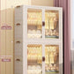 Baby’s Bedroom Closets Wardrobe Clothes Folding Bins Transparent Visual Cabinets Stable Load-bearing Clothes Organizer Rack