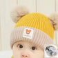 Baby Bear Knit Hat & Scarf Set – Warm Winter Beanie for Boys & Girls