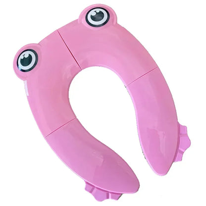 Portable Kids Travel Potty Seat – Foldable Training Cushion & Toilet Seat Cover for Toddlers