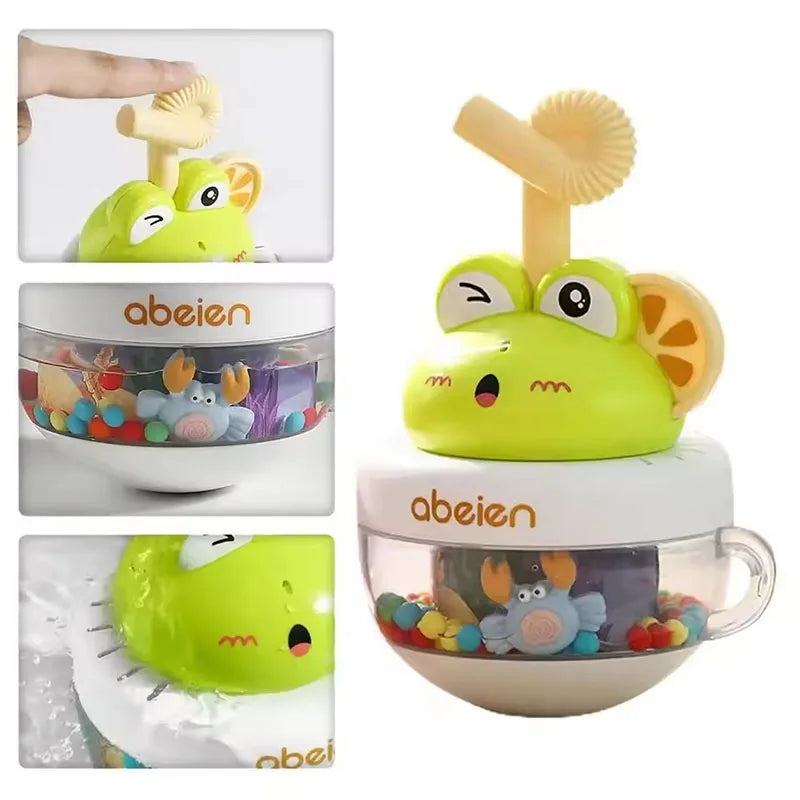 Baby Bath Toy – Frog Faucet Water Spray for Kids’ Fun