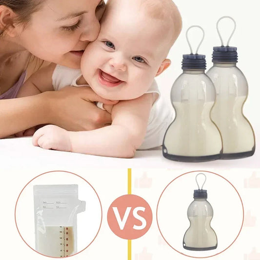 Reusable Milk Freezer Silicone Bags Baby Breast Milk Storage