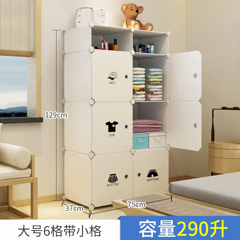 Partitions Baby Closet Living Room Nightstands Nightstands Makeup Exterior Armario Wardrobe Modular Vestidores Salon Furniture