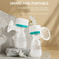 Dr.Isla Portable Electric Breast Pump With 180ml Bottle Milk