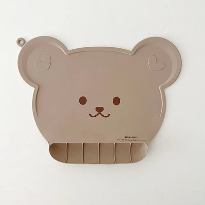 Food Grade Silicone Baby Bib Table Mat Infant Tiny Diner Portable Suction Cup Placemat For Kids Baby Feeding Kitchen Placemat