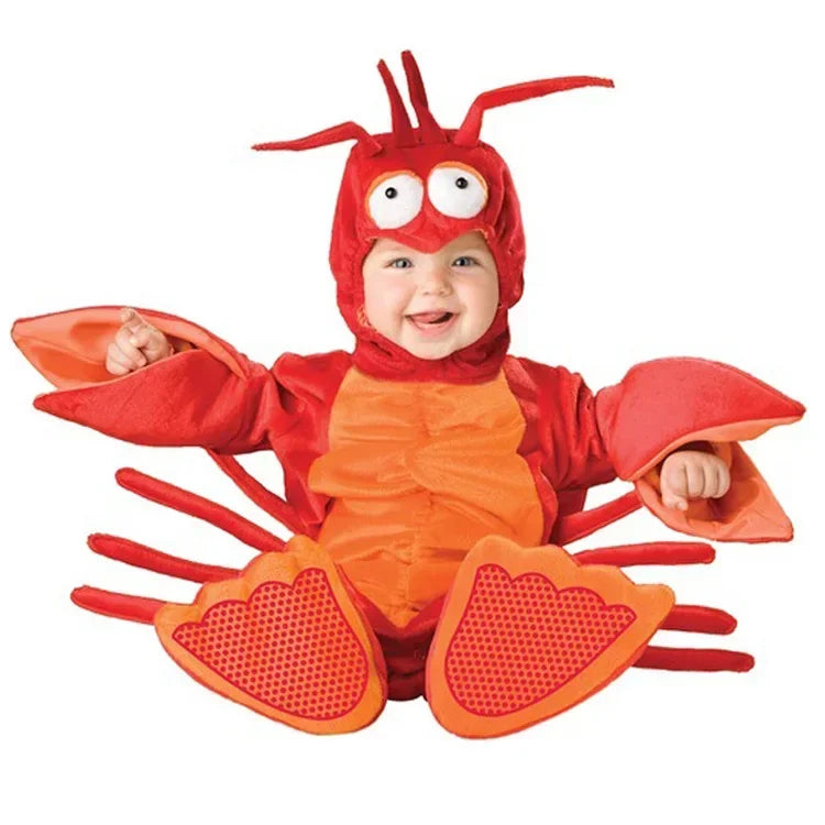 6M-24M Christmas Xmas Holiday Halloween Costume Infant Baby Girls Lion Dinosaur Rompers Elk Toddlers Clothes