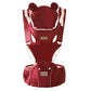 3 IN 1 Baby Hipseat Carrier Backpack Straps for Infant Toddler 0-36M Ergonomic With Windproof Hat for Winter Luminous Strips