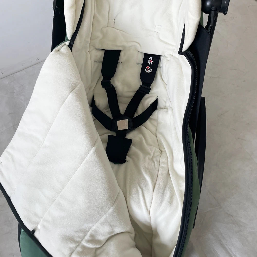 Universal Pushchairs Footmuff, Stroller Accessory Compatible with Babyzen YOYO, YOYO2 & YOYO3 strollers - Soft Lining & Fabric