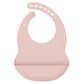Color Kids 1PCS Silicone Baby Bib Adjustable Waterproof Feeding Bib BPA Free Soft Drool Bib Newborn Essentials Saliva Towel