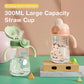 300ml Portable Baby Training Cup – Straw, BPA-Free, Learn-to-Drink Bottle