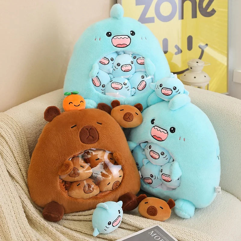 Cute Animal Plush Bag – Mini Stuffed Dolls