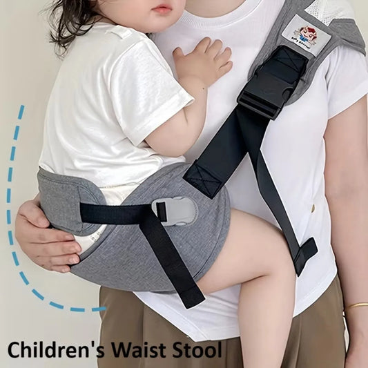 Kids Waist Stool with Safety Belt Portable Baby Sling Breath Adjustable Toddler Mammy Bag Newborn Sling Infant Wrap Kid Hip Seat