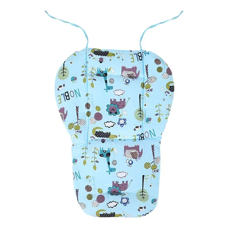Baby Kids Highchair Cushion Pad Mat Booster Seats Cushion Pad Mat Feeding Chair Cushi on Pad Stroller Cushion Mat Cotton Fabric