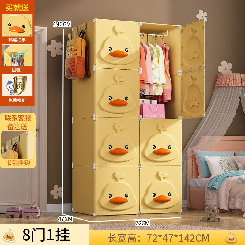 Kids Cube Closet Jewelry Fabric Placard Plastic Partitions Cupboard Walk In Wardrobe Cabinet Guarda Roupa Furniture For Room