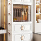 Children's Wardrobe Storage Cabinet Living Room Foldableable Bedroom Container Bins Large Capacity Baby Wardrobe Multi-Function