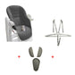 Baby Seat Cushion With 5 Points Harness And Shoulder Crotch PAD PU Leather Cover Customized For Peg Perego Tatamia Highchair