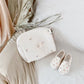 Korean Style Quilted Diaper Bag – Embroidered Mummy Shoulder Organizer