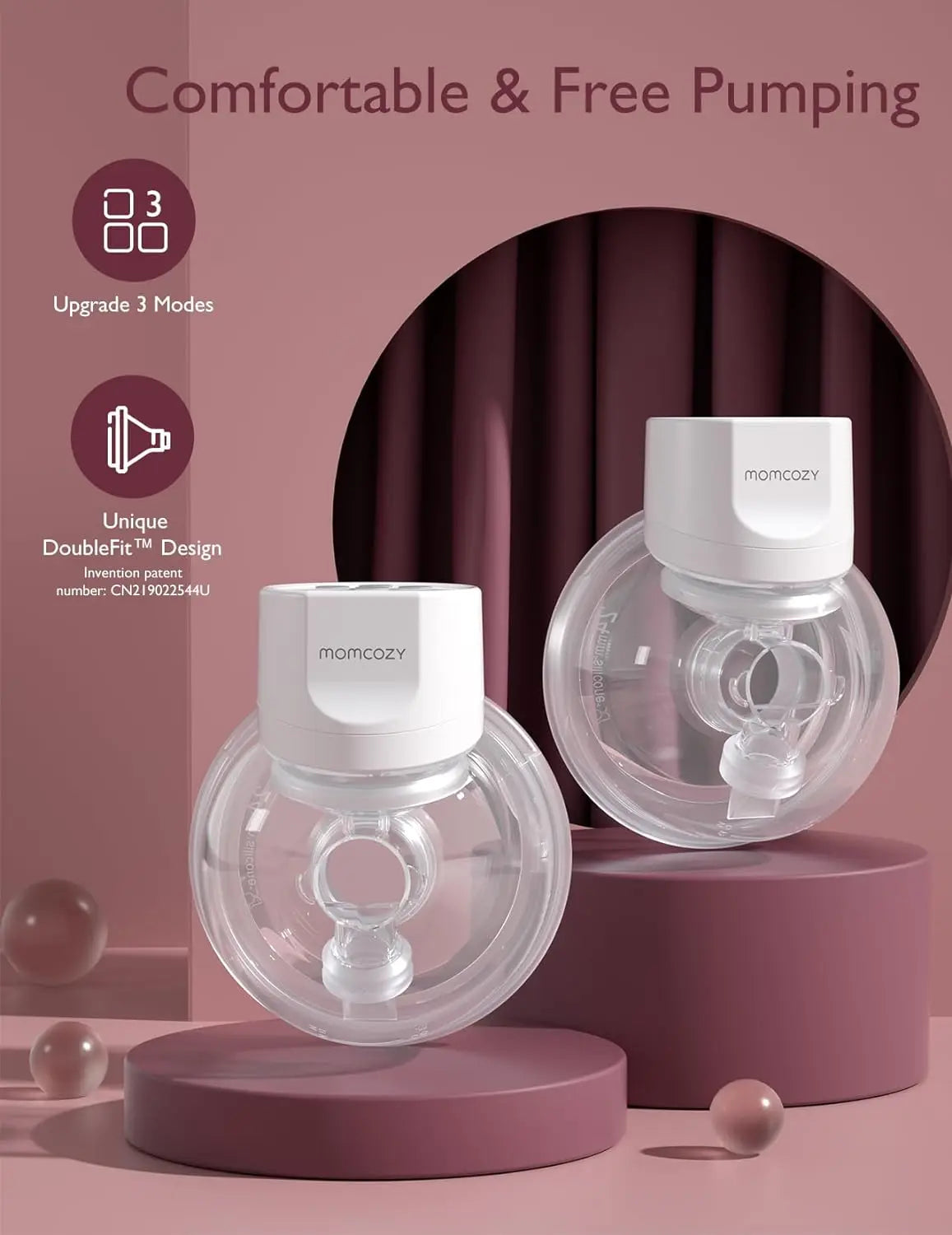 Momcozy Double Breast Pump S12 Pro Hands-Free