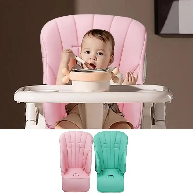 Baby Dining Chair seat Cushion PU Leather Cover Non Slip Padding Seat Case Replacement Cushion For Babycare 8500 accessories