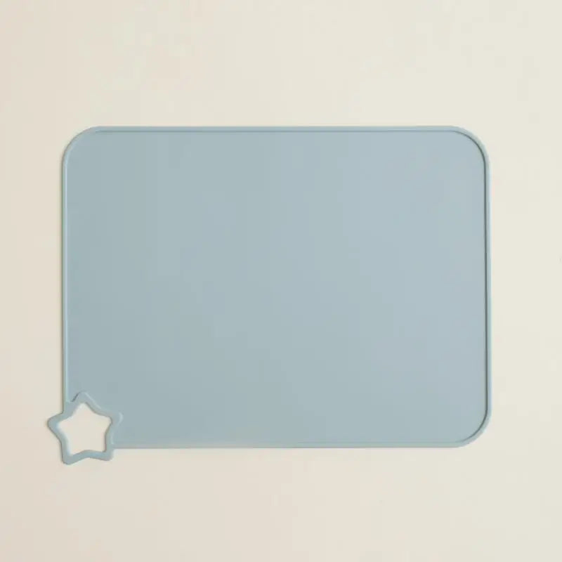Solid color silicone meal mat, children's food grade silicone meal mat, anti slip and heat-resistant
